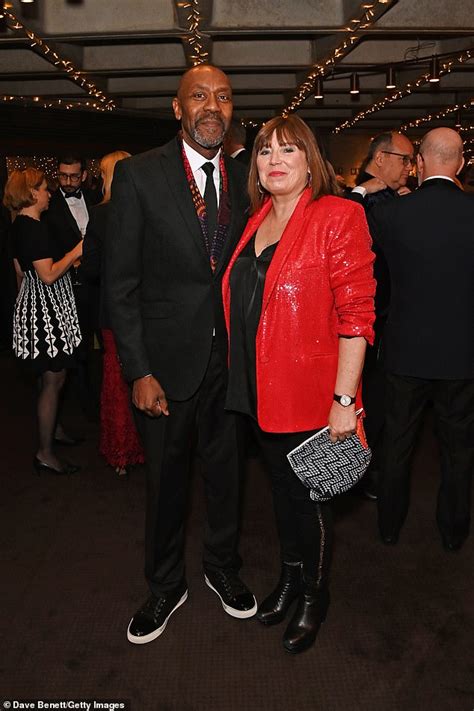 Lenny Henry looks trim as he cosies-up to girlfriend Lisa Makin at National Theatre gala | Daily ...