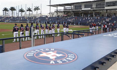 The expected opening-day lineup for Astros