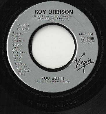 Roy Orbison - You Got It (Vinyl, UK, 1989) | Discogs