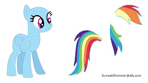 Rainbow Dash Base by SunsetShimmerBases on DeviantArt