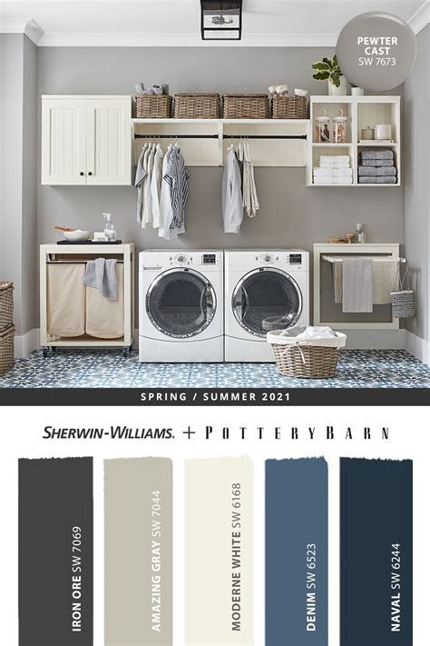 Laundry Room Paint Colors to Love | Laundry room colors, Laundry room paint color, Laundry room ...