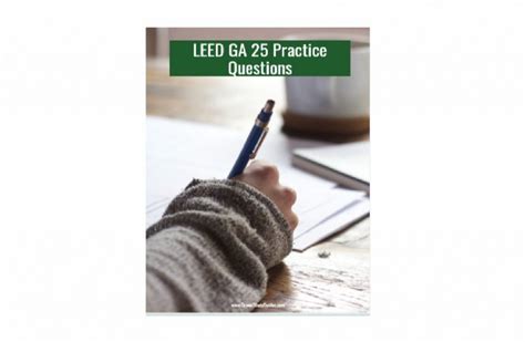 LEED GA Exam - 25 Practice Questions Free - Exam Sample Questions pdf