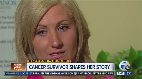 Breast cancer survivor shares personal story - YouTube