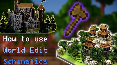 Minecraft World Edit Schematics