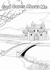 Castle Of Courage VBS Coloring Pages sketch template