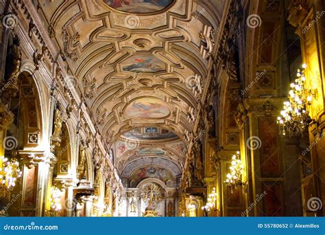 SANTIAGO, CHILE - JUNE 15: Metropolitan Cathedral of Santiago, C Stock ...