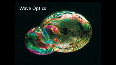 Wave Optics - 1 (Interference) - YouTube