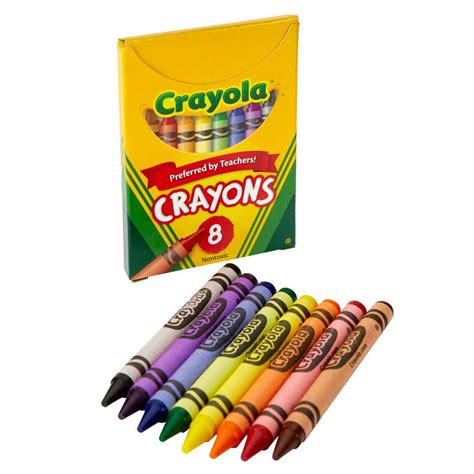 Knowledge Tree | Crayola Binney + Smith Multicultural Crayons, Regular Size, 8 Count