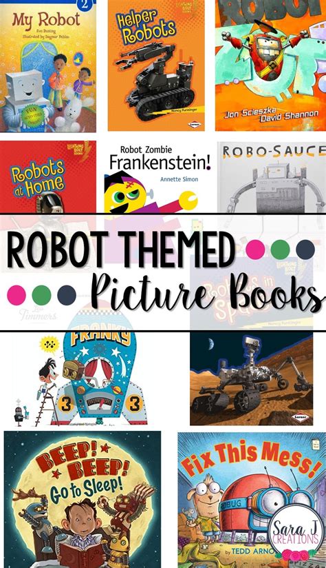 Robot Books for Kids | Sara J Creations