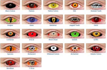 Color Contacts Guide: Halloween Color Contacts