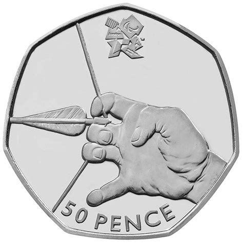 Archery 50p – Rare 50p Coins, Worth, Dates, Designs, Value