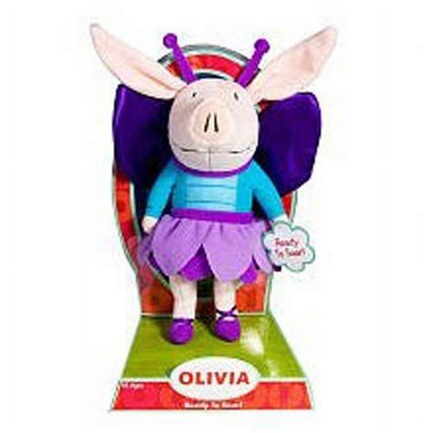 Olivia *Ready to Soar* in Fairy Outfit Plush, Darling Olivia the pig ...