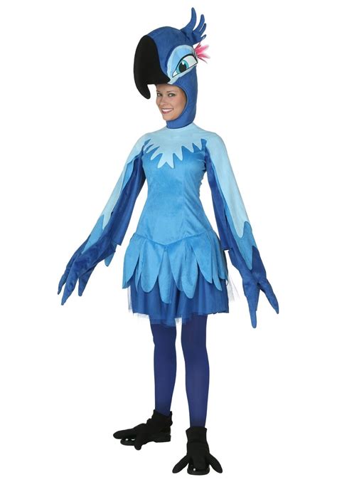 Adult Rio JEWEL Blue Macaw Bird Parrot Costume Size Medium for sale ...