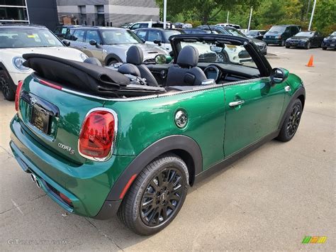 British Racing Green IV Metallic 2020 Mini Convertible Cooper S ...