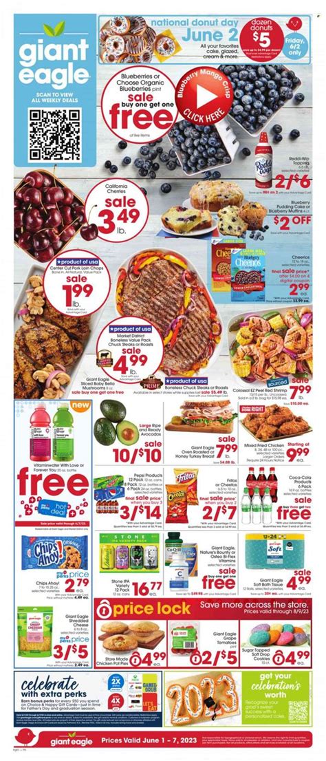 Giant Eagle (PA) Weekly Ad Flyer Specials June 1 to June 7, 2023