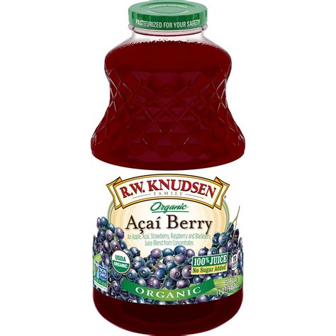 R.W. Knudsen Family Organic Acai Berry Juice, 32-Fluid Ounce - Walmart ...