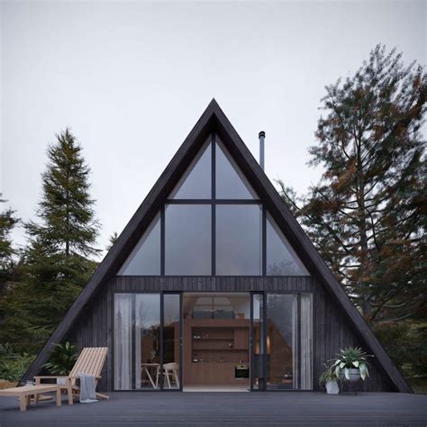 This Is The Perfect Modern A-Frame Cabin - Nordic Design