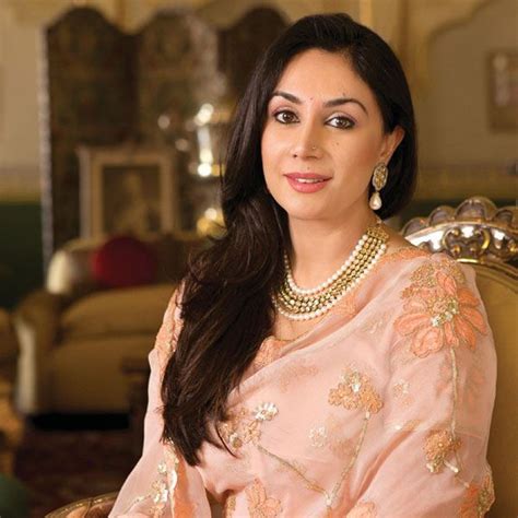 PRINCESS DIYA KUMARI | Rajputi dress, Pure chiffon sarees, Royal fashion