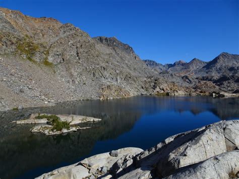 Sierra High Route Day 25: Reading Landscape Between Northern Twin Island Lake and Foerster Creek ...