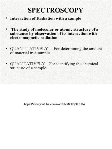 Chem Physical Spectroscopy Basics | PDF | Electromagnetic Radiation | Electromagnetic Spectrum