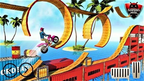 Stunt Bike Crazy Racing Tricks / Best Stunt Bike Games 2020 - Android Gameplay - HD - YouTube