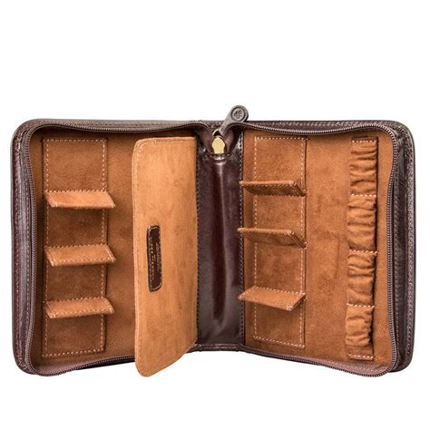 luxury leather watch case for men. 'the atella' by maxwell scott bags | notonthehighstreet.com