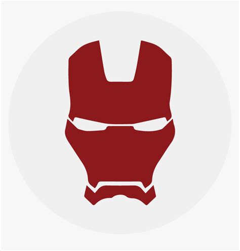 Iron Man Face, HD Png Download - kindpng