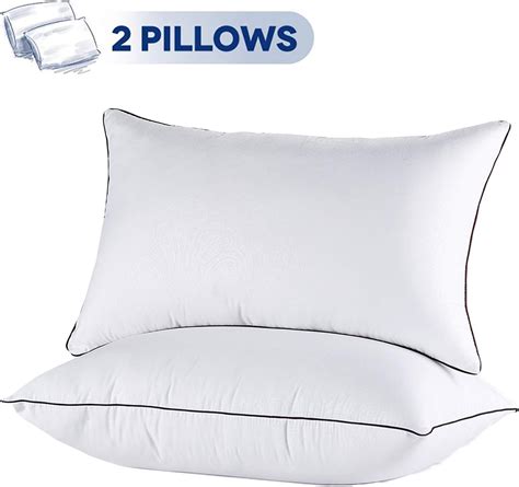 King Size Pillows for Sleeping 2 Pack - Bed Pillows for Side Back and ...