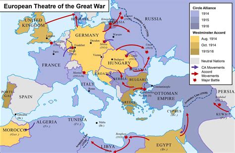 A different WW1 in a timeline where Germany unified during the Spring of Nations : r/imaginarymaps