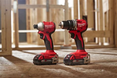 Milwaukee M18 Compact Brushless Drill and Impact Driver - Next-Gen Models