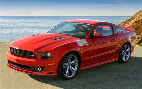 Torch Red 2010 Saleen SMS 460 Black Label Ford Mustang Coupe