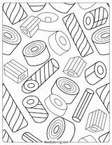 28 Candy Coloring Pages Free PDF To Print  Woo sketch template