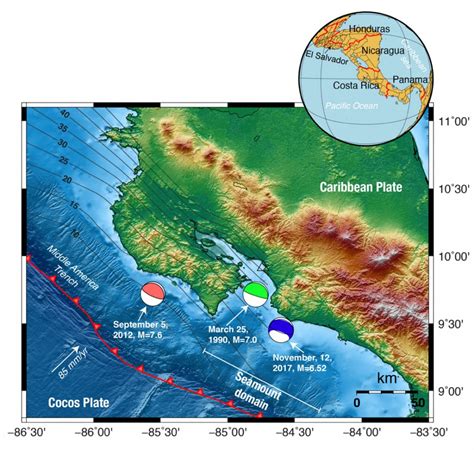 Magnitude 6.5, Esterillos, Costa Rica Earthquake killed through heart ...