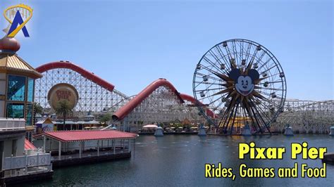 Overview of Pixar Pier at Disney California Adventure - Rides, Games ...