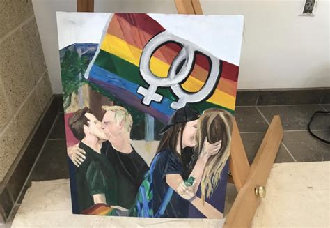 Administration removes LGBTQ art from Open House – The Patriot