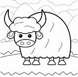 Coloring Preschool Yak Pages Kids Letter Pbs Sprout Projects Template  sketch template