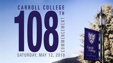 Carroll Graduation Takes Place Saturday, May 12 | Carroll College