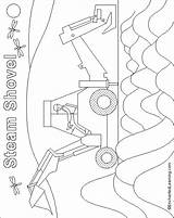 Mike Mulligan And His Steam Shovel Coloring Page sketch template