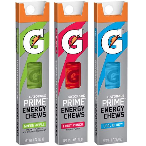 Gatorade Prime Energy Chews: Product Review | WalkJogRun