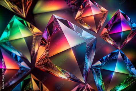 diamond wallpaper, highly detailed wallpaper, chromatic dispersion ...