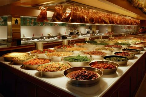 chinese food chinese buffet 30634282 Stock Photo at Vecteezy