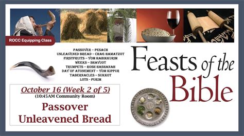 Feasts of the Bible (2 of 5, "Passover & Unleavened Bread") - ROCC ...