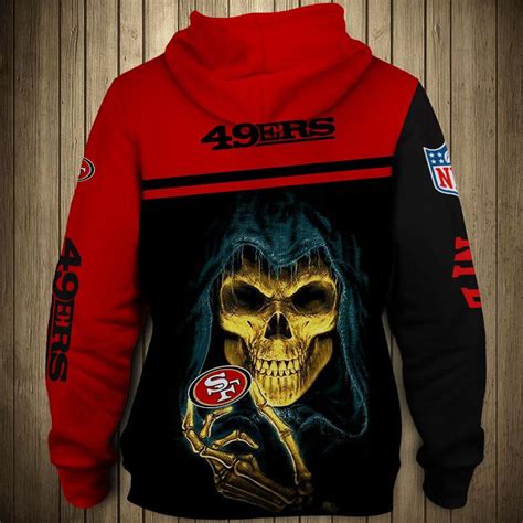 16% OFF Men's San Francisco 49ers Hoodies Cheap 3D Sweatshirt Pullover ...