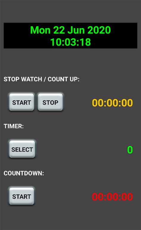 Timer Demo - stopwatch/count up/count down - using blocks only - Tutorials and Guides - MIT App ...