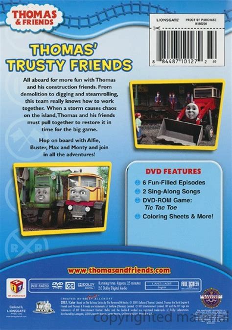 Thomas & Friends: Thomas' Trusty Friends (DVD 2007) | DVD Empire