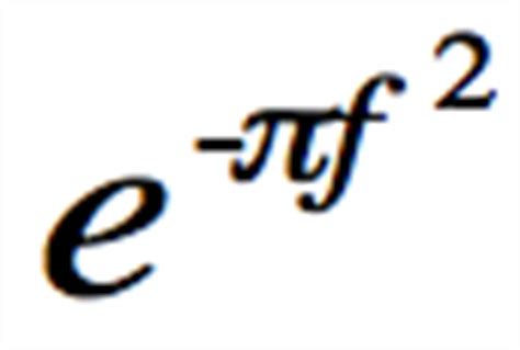 Fourier Transform Pairs