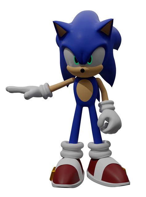 Modern Super Sonic 3D-modell $5 - .obj - Free3D