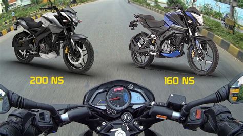 Pulsar NS160 Vs NS200 || Ride Review || Which one to Buy - YouTube