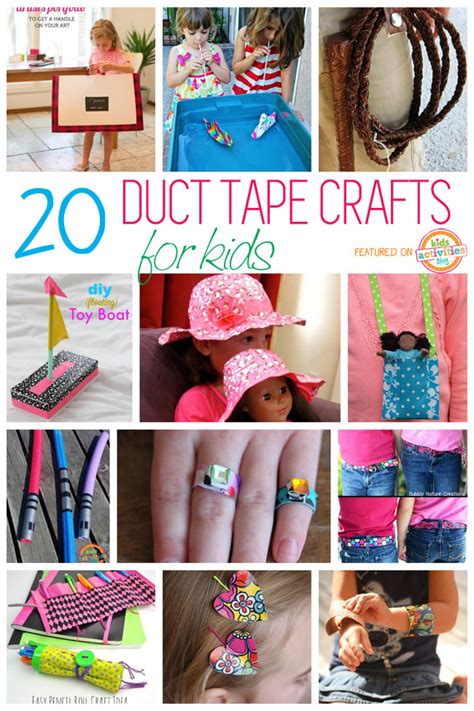 20 Duct Tape Crafts the Kids Will Love - Dallas Single Parents