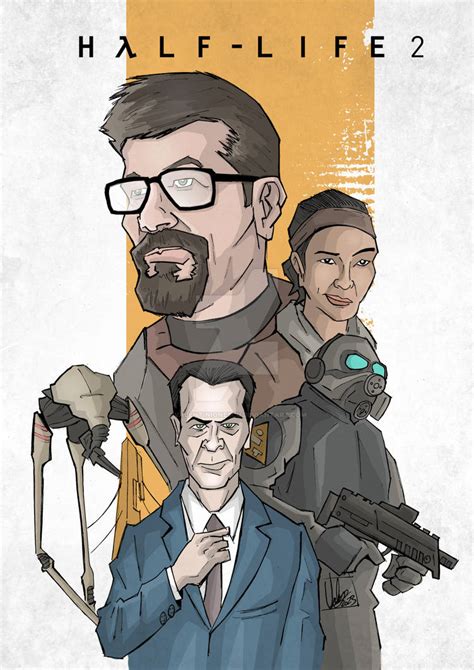 Half-Life 2 Poster by valentinionescu on DeviantArt